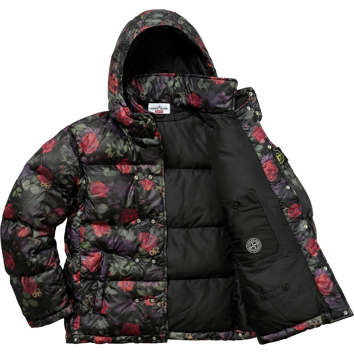 Supreme®/Stone Island® Lamy Cover Stampato Puffy Jacket view 17